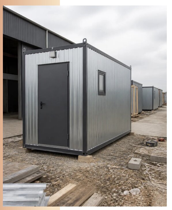 Металлические хозблоки на заказ и в аренду от производителя в Севастополе